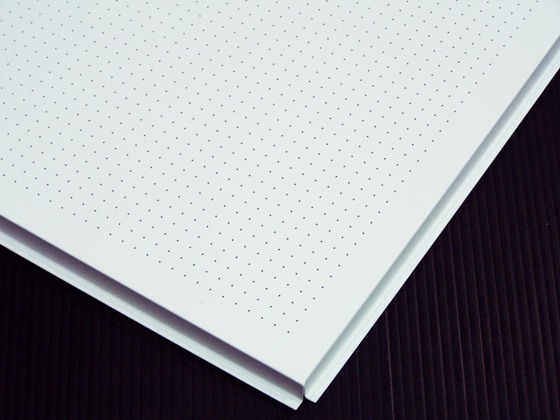 0 5mm Dia Micro Perforation Aluminum Ceiling Tile Long Range