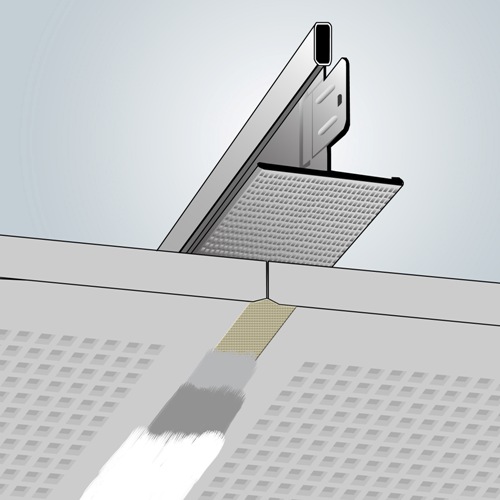 T40 Wf 3838 Long Range Suspended Ceiling Grid Perforated
