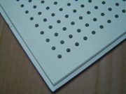 6mm dia. x 90 degree round holes  - Perforated Gypsum Board
