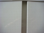 Strip Ceiling Panel - perforation - 0.5mm dia. Micro perforation alum. strip panel