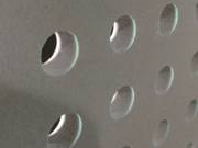Acoustic Ceiling and Wall - 15mm dia perforated gypsum board